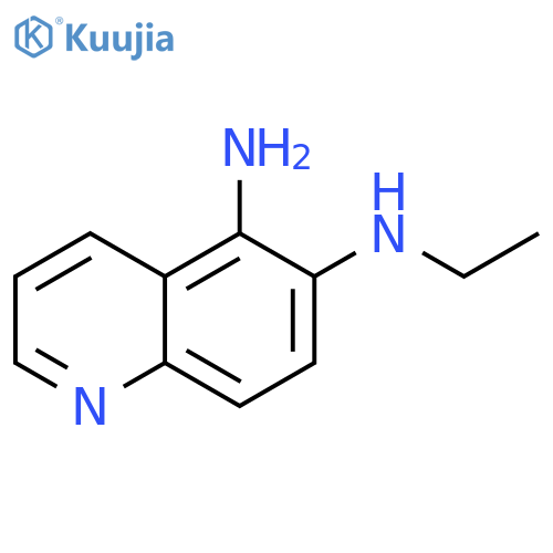 6-N-Ethylquinoline-5,6-diamine structure