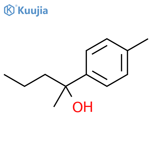 2-(4-Methylphenyl)-2-pentanol structure