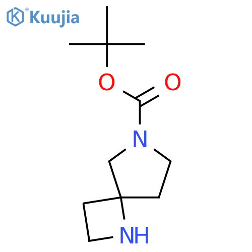 tert-butyl 1,6-diazaspiro[3.4]octane-6-carboxylate structure