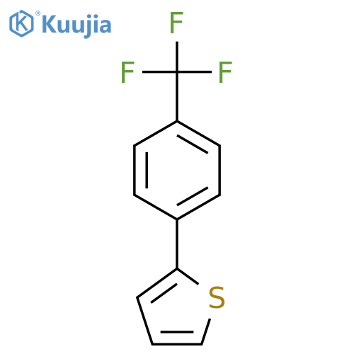 2-(4-(Trifluoromethyl)phenyl)thiophene structure