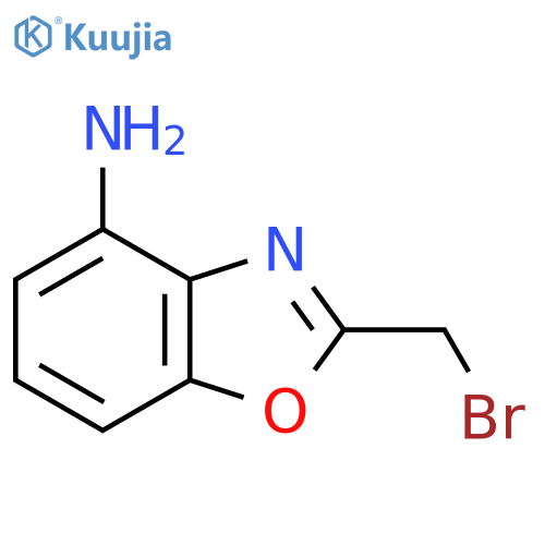 4-Amino-2-(bromomethyl)benzo[d]oxazole structure