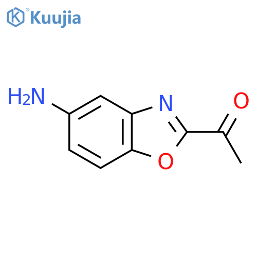 2-Acetyl-5-aminobenzo[d]oxazole structure