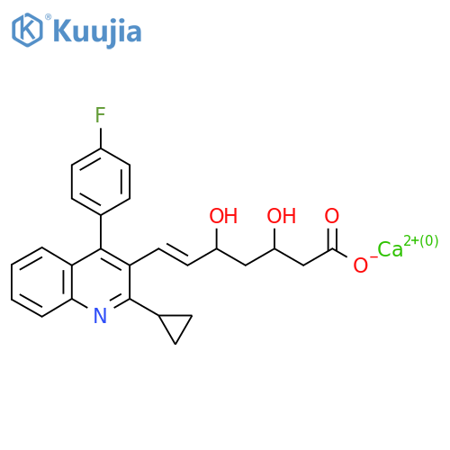 (Z)-Pitavastatin Calcium Salt structure