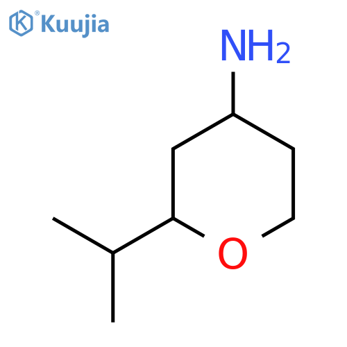 2-(Propan-2-yl)oxan-4-amine structure
