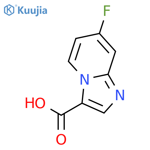 7-Fluoroimidazo[1,2-a]pyridine-3-carboxylic acid structure