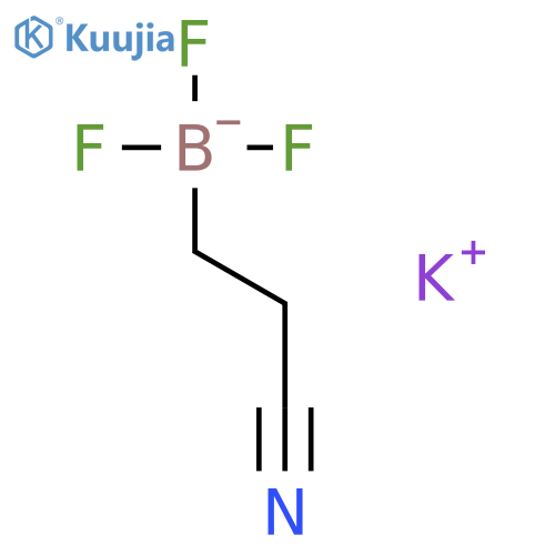 Potassium 2-cyanoethyltrifluoroborate structure