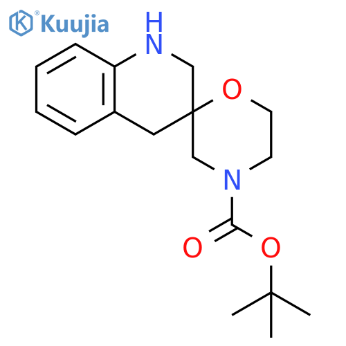 Tert-Butyl 2,4-Dihydro-1H-Spiro[Morpholine-2,3-Quinoline]-4-Carboxylate(WX105101) structure