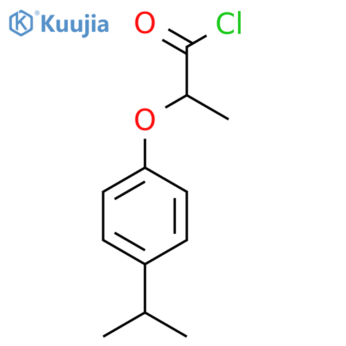 2-(4-Isopropylphenoxy)propanoyl chloride structure