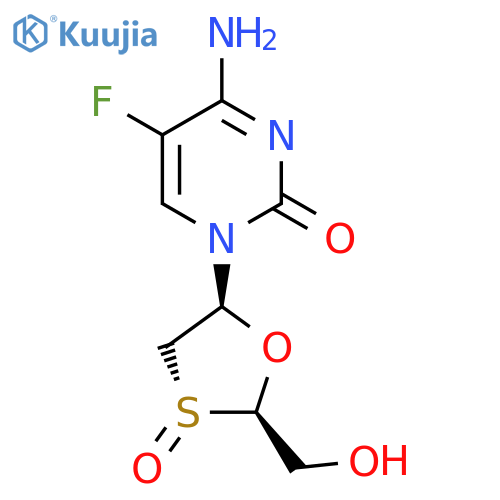 (S)-emtricitabine sulfoxide structure