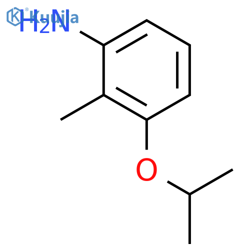 2-methyl-3-(propan-2-yloxy)aniline structure