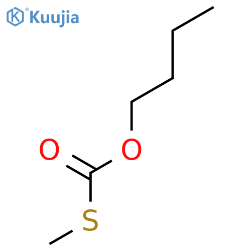 carbonothioic acid, O-butyl S-methyl ester structure