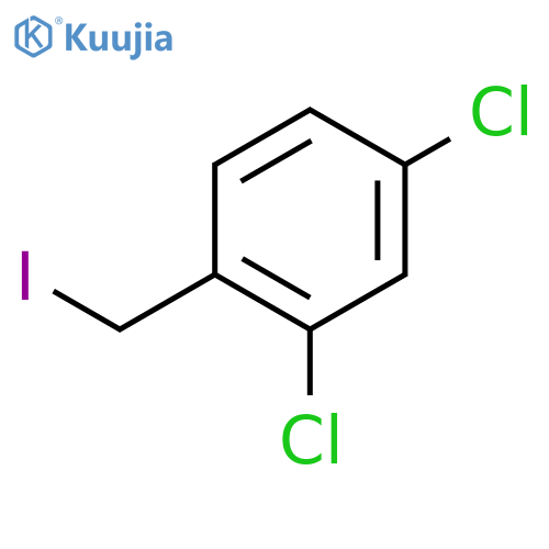 2,4-Dichloro-1-(iodomethyl)benzene structure
