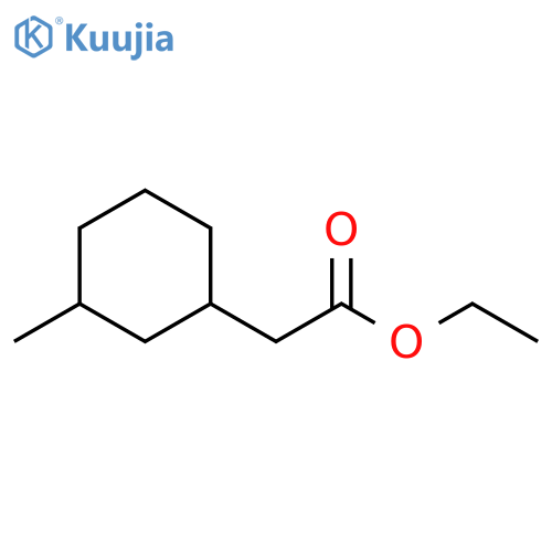 ethyl 2-(3-methylcyclohexyl)acetate structure