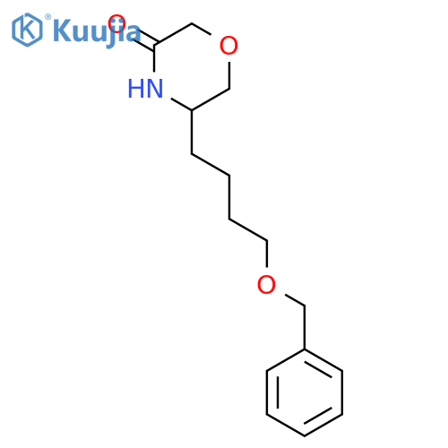 (S)-5-(4-(Benzyloxy)butyl)morpholin-3-one structure