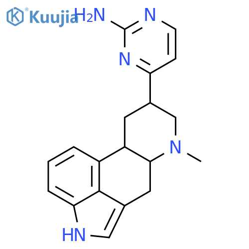 2-Pyrimidinamine, 4-[(8b)-6-methylergolin-8-yl]- (9CI) structure