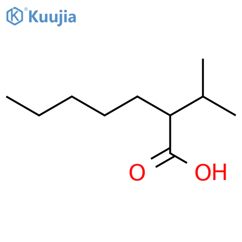 2-(Propan-2-yl)heptanoic Acid structure