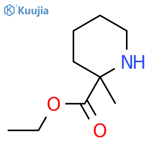 ethyl 2-methylpiperidine-2-carboxylate structure