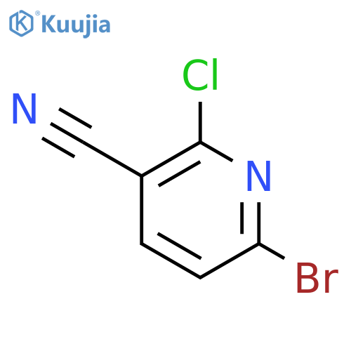 6-Bromo-2-chloronicotinonitrile structure