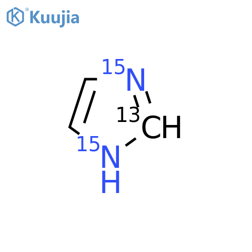 Imidazole-13C,15N2 (Major) structure