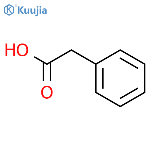 Phenyl-13C6-acetic acid structure
