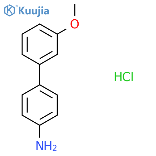 3'-Methoxy-1,1'-biphenyl-4-amine Hydrochloride structure
