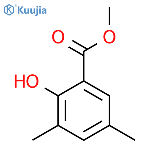 Methyl 2-hydroxy-3,5-dimethylbenzoate structure