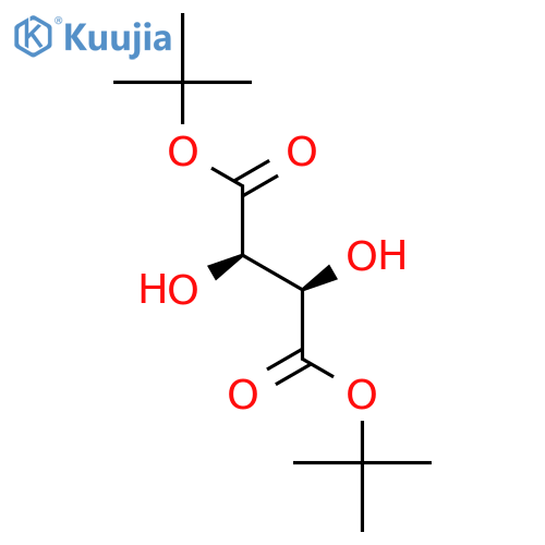 (+)-Di-tert-butyl L-tartrate structure