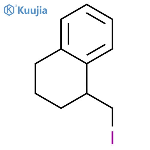 Naphthalene,1,2,3,4-tetrahydro-1-(iodomethyl)- structure