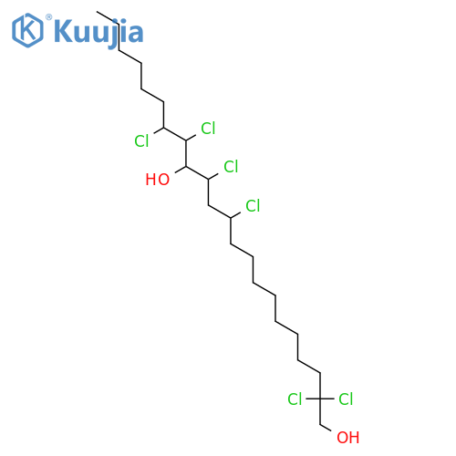 (11S,13R,14S,15S,16R)-2,2,11,13,15,16-hexachlorodocosane-1,14-diol structure
