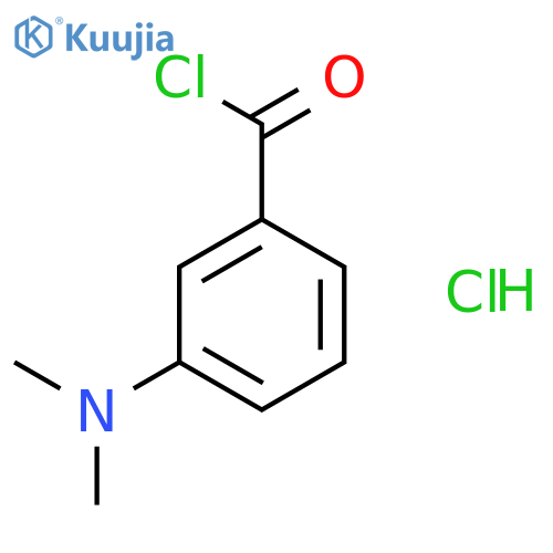 3-DIMETHYLAMINOBENZOYL CHLORIDE HYDROCHLORIDE structure