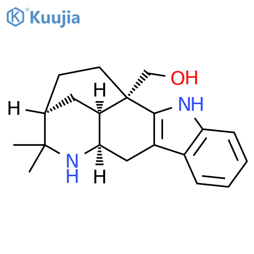 3,5-Ethano-5H-pyrido[3,2-b]carbazole-5-methanol,1,2,3,4,4a,6,11,11a-octahydro-2,2-dimethyl-, (3S,4aS,5S,11aR)- (9CI) structure