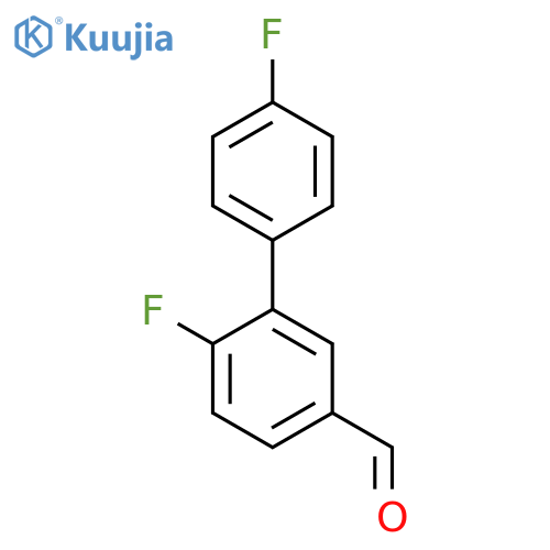 4',6-Difluoro-[1,1'-biphenyl]-3-carbaldehyde structure