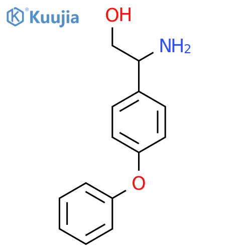 2-Amino-2-(4-phenoxyphenyl)ethanol oxalic acid structure
