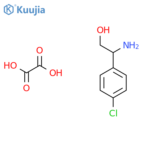 2-Amino-2-(4-chlorophenyl)ethanol oxalate structure