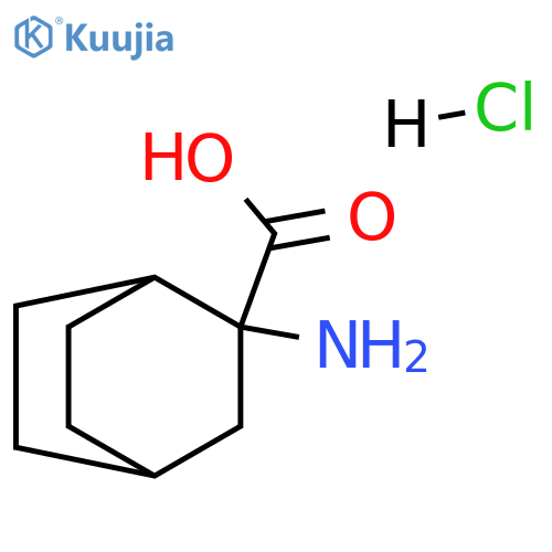 2-aminobicyclo2.2.2octane-2-carboxylic acid hydrochloride structure