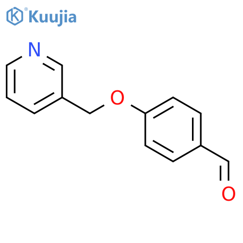 4-[(pyridin-3-yl)methoxy]benzaldehyde structure