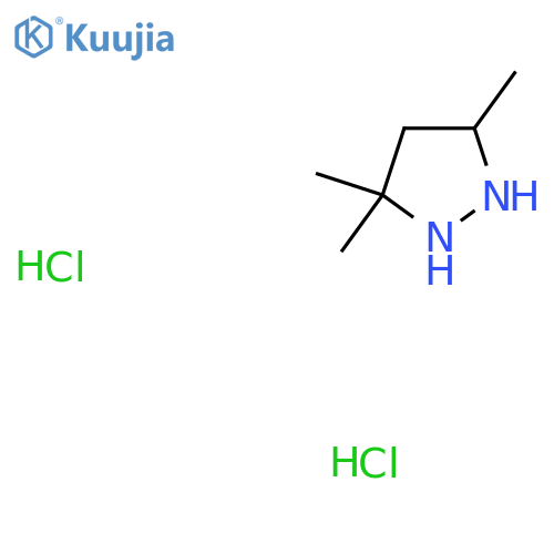 3,3,5-trimethylpyrazolidine dihydrochloride structure