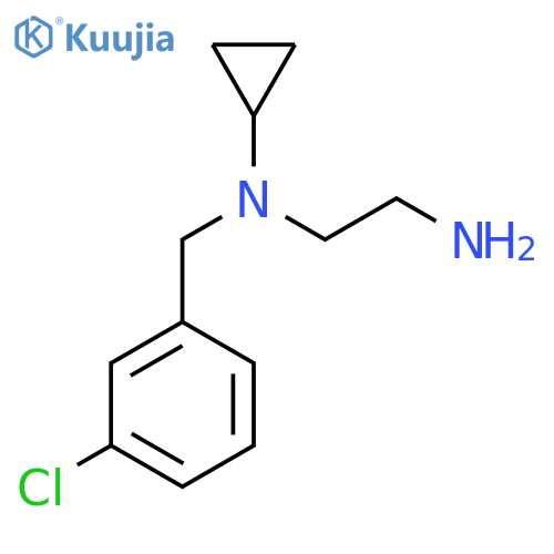 N*1*-(3-Chloro-benzyl)-N*1*-cyclopropyl-ethane-1,2-diamine structure