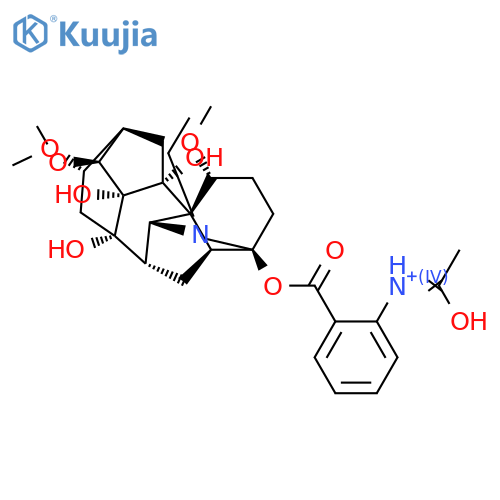 Aconitane-1,4,8,9,10,14,16-heptol; (1α,5β,14α,16β)-form, O1,O14,O16-Tri-Me, N-Et, 4-O-(2-acetamidobenzoyl) structure