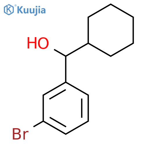 Cyclohexyl (3-bromophenyl)methanol structure
