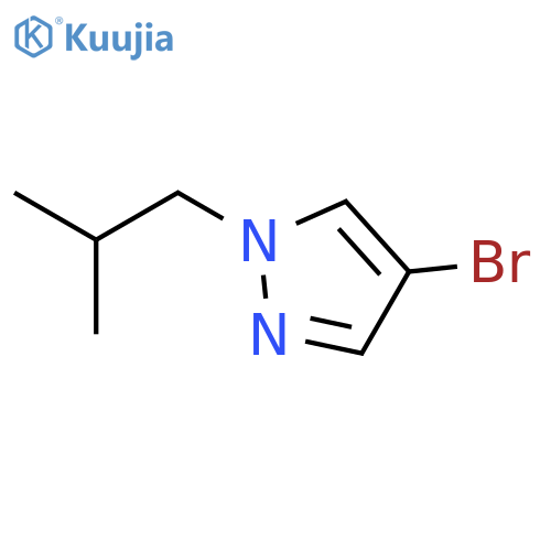 4-bromo-1-(2-methylpropyl)-1H-pyrazole structure