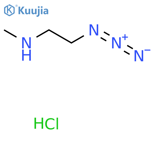 (2-Azidoethyl)(methyl)amine hydrochloride structure