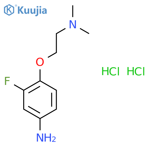 N-2-(4-Amino-2-fluorophenoxy)ethyl-N,N-dimethylamine Dihydrochloride structure