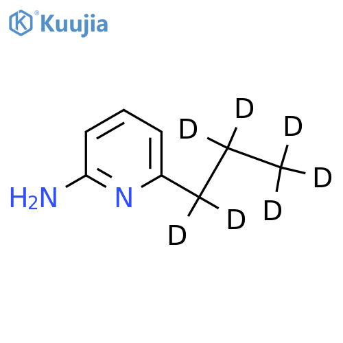 2-Amino-6-(n-propyl-d7)-pyridine structure