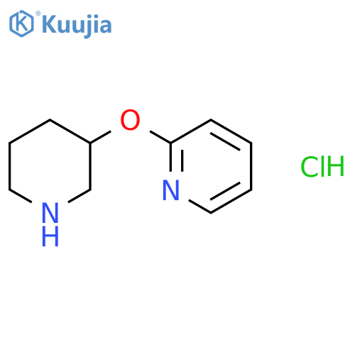 2-(Piperidin-3-yloxy)-pyridine hydrochloride structure