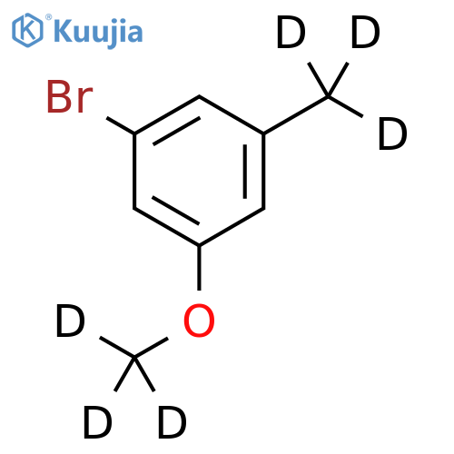 3-(Methyl-d3)-5-(methoxy-d3)-bromobenzene structure