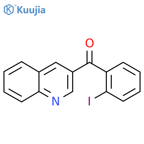 3-(2-Iodobenzoyl)quinoline structure