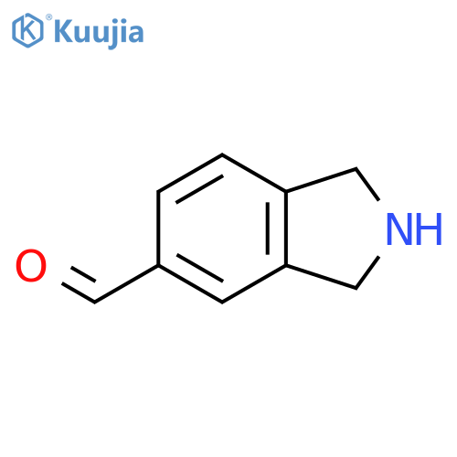 1H-Isoindole-5-carboxaldehyde, 2,3-dihydro- structure