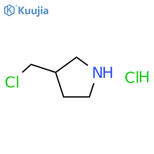 3-Chloromethyl-pyrrolidine hydrochloride structure