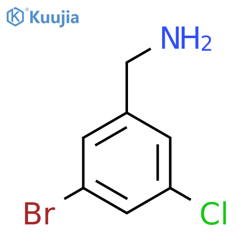 3-bromo-5-chloro-N-methylaniline structure